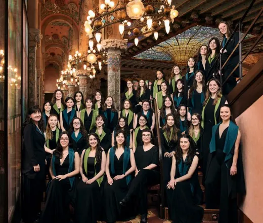 Spectacol Cor de Noies de l'Orfeó Català la Palau de la Música Catalana